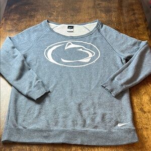 Nike Gray Sweatshirt with Penn Logo‎